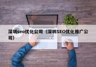 深圳seo优化公司（深圳SEO优化推广公司）