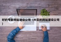 好的专业网站建设公司（大型的网站建设公司）