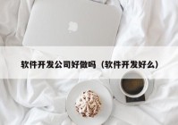 软件开发公司好做吗（软件开发好么）